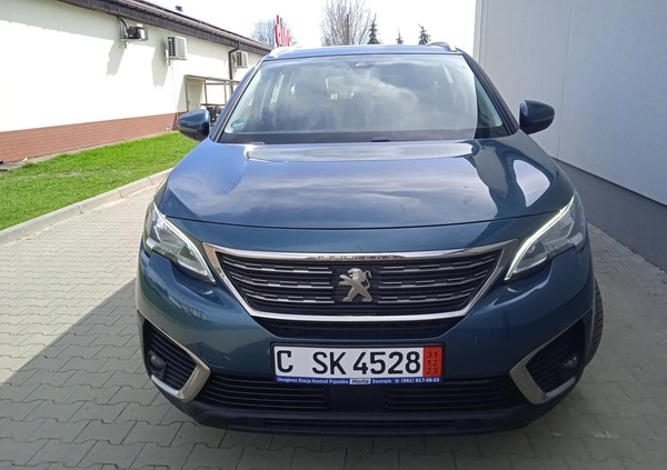 Peugeot 5008 cena 59900 przebieg: 176485, rok produkcji 2017 z Gniezno małe 596